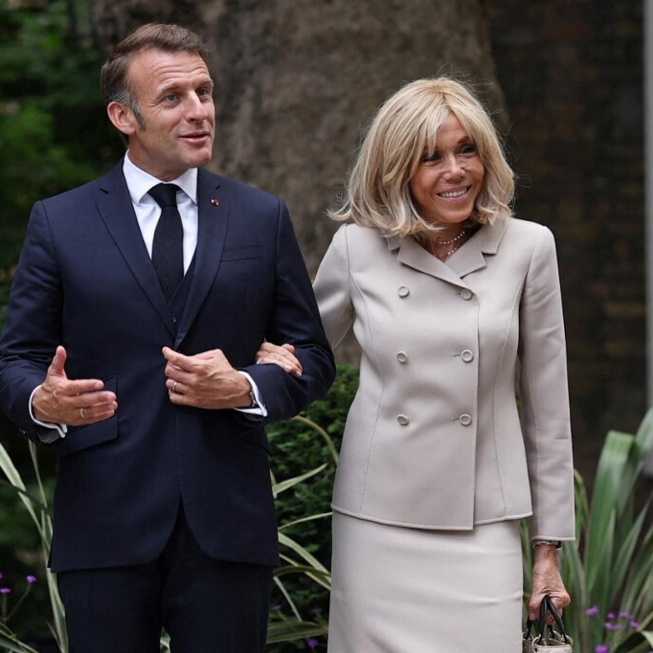Emmanuel Macron wife Brigitte news