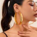 Statement Looks Made With Chunky Gold Earrings