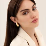How To Style Bold Chunky Gold Earrings